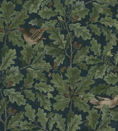 In The Oak Wallpaper by Borastapeter Blue In The Oak Wallpaper by Borastapeter Blue