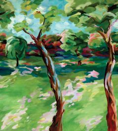 In the Woods Mural by Harlequin Sky/Emerald/Carnelian In the Woods Mural by Harlequin Sky/Emerald/Carnelian
