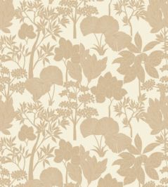 Inara Wallpaper by Casamance Sable Inara Wallpaper by Casamance Sable
