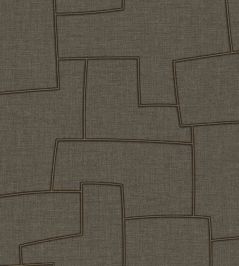 Inca Wallpaper by Casadeco Noir Fusain Inca Wallpaper by Casadeco Noir Fusain