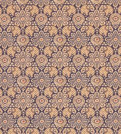 Indian Elephant Wallpaper by Barneby Gates Vintage Blue Indian Elephant Wallpaper by Barneby Gates Vintage Blue