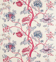 Indienne Fabric by Harlequin Indigo/Maroon Indienne Fabric by Harlequin Indigo/Maroon
