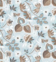 Indienne Hazel Wallpaper by Anna French Brown/Slate Indienne Hazel Wallpaper by Anna French Brown/Slate