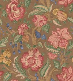 Indienne Tree Wallpaper by George & Minnie Walnut Indienne Tree Wallpaper by George & Minnie Walnut