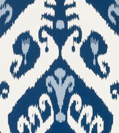 Indies Ikat Wallpaper by Thibaut Navy Indies Ikat Wallpaper by Thibaut Navy