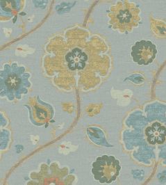 Indira Wallpaper by Eijffinger Celadon/Turquoise Indira Wallpaper by Eijffinger Celadon/Turquoise
