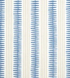 Indo Stripe Fabric by Thibaut Navy Indo Stripe Fabric by Thibaut Navy