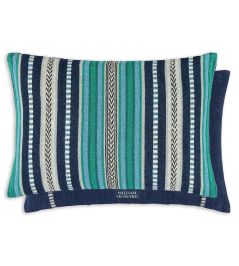 Indus Cushion 60 x 40cm by William Yeoward Peacock Indus Cushion 60 x 40cm by William Yeoward Peacock