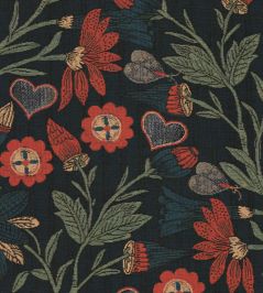 Inflorescence Fabric by MINDTHEGAP Blue Inflorescence Fabric by MINDTHEGAP Blue