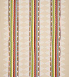 Inka Stripe Fabric by Jane Churchill Multi Inka Stripe Fabric by Jane Churchill Multi