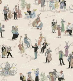Instrumental Wallpaper by Brand McKenzie Clay Instrumental Wallpaper by Brand McKenzie Clay