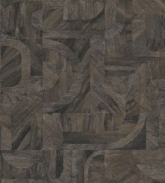 Intarsia Wallpaper by Casamance Ebene Intarsia Wallpaper by Casamance Ebene