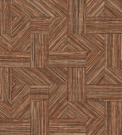 Intarsio Wallpaper by Arte Burnt Sienna Intarsio Wallpaper by Arte Burnt Sienna