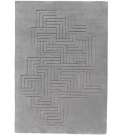 Interference Rug by Edito Paris Grey Interference Rug by Edito Paris Grey
