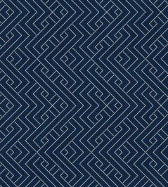 Interwoven Wallpaper by Coordonne Ultramarine Interwoven Wallpaper by Coordonne Ultramarine