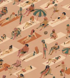 Ipanema Wallpaper by Tres Tintas Rosa Ipanema Wallpaper by Tres Tintas Rosa