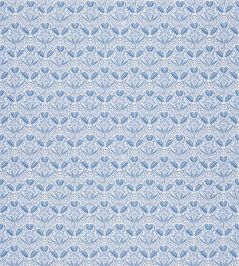 Iris Meadow Cotton Fabric by GP & J Baker Blue Iris Meadow Cotton Fabric by GP & J Baker Blue