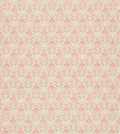 Iris Meadow Cotton Fabric by GP & J Baker Pink/Green Iris Meadow Cotton Fabric by GP & J Baker Pink/Green