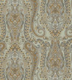Isabella Paisley Wallpaper by Schumacher Mineral Isabella Paisley Wallpaper by Schumacher Mineral