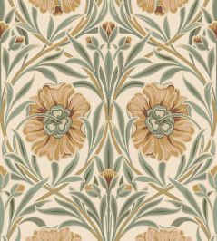 Isadora Wallpaper by Casamance Ivoire/celadon Isadora Wallpaper by Casamance Ivoire/celadon
