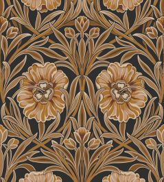 Isadora Wallpaper by Casamance Noir/dore Isadora Wallpaper by Casamance Noir/dore