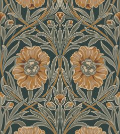 Isadora Wallpaper by Casamance Vert anglais/celadon Isadora Wallpaper by Casamance Vert anglais/celadon