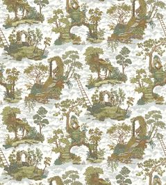 Islet Hoping Wallpaper by Josephine Munsey Olive and Blue Islet Hoping Wallpaper by Josephine Munsey Olive and Blue
