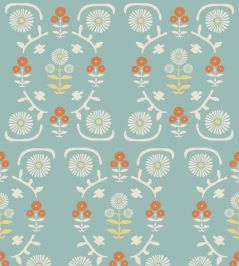 Isolde Wallpaper by Borastapeter Blue Isolde Wallpaper by Borastapeter Blue
