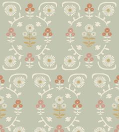 Isolde Wallpaper by Borastapeter Green Isolde Wallpaper by Borastapeter Green