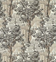 Italian Garden Fabric by Zoffany Empire Grey Italian Garden Fabric by Zoffany Empire Grey