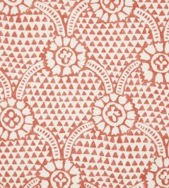 Ivan Fabric by Volga Linen Terracotta/Oyster Ivan Fabric by Volga Linen Terracotta/Oyster