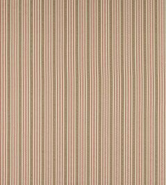 Ivo Stripe Fabric by Jane Churchill Red/Green Ivo Stripe Fabric by Jane Churchill Red/Green