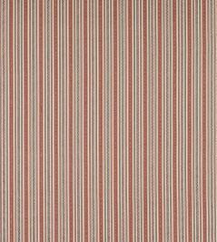 Ivo Stripe Fabric by Jane Churchill Red/Indigo Ivo Stripe Fabric by Jane Churchill Red/Indigo
