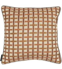Ivy Cushion 45 x 45cm by Maison Casamance Orange Ivy Cushion 45 x 45cm by Maison Casamance Orange