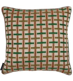Ivy Cushion 45 x 45cm by Maison Casamance Vert Ivy Cushion 45 x 45cm by Maison Casamance Vert