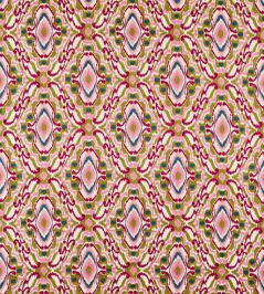 Ixora Fabric by Harlequin Pomegranate / Tree Canopy / Ink Ixora Fabric by Harlequin Pomegranate / Tree Canopy / Ink