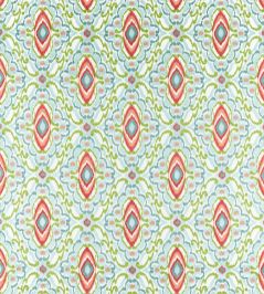 Ixora Fabric by Harlequin Sky / Cascade / Vermilion Ixora Fabric by Harlequin Sky / Cascade / Vermilion