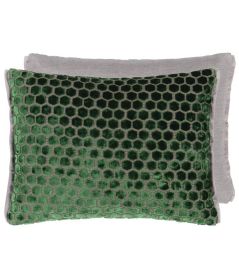 Jabot Cushion 30 x 40cm by Designers Guild Emerald Jabot Cushion 30 x 40cm by Designers Guild Emerald