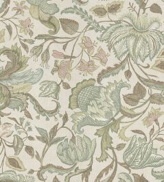 Jacobean Wallpaper by Eijffinger Sage Jacobean Wallpaper by Eijffinger Sage