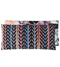 Jaipur Stripe Cushion 60 x 30cm by Christian Lacroix Azur Jaipur Stripe Cushion 60 x 30cm by Christian Lacroix Azur