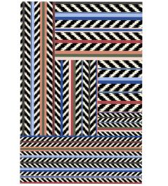 Jaipur Stripe Rug by Christian Lacroix Azur Jaipur Stripe Rug by Christian Lacroix Azur