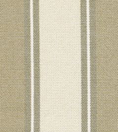 Jaipur Stripe Fabric by JORO Linen/Ivory Jaipur Stripe Fabric by JORO Linen/Ivory