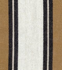 Jaipur Stripe Fabric by JORO Walnut/Ivory Jaipur Stripe Fabric by JORO Walnut/Ivory