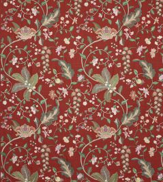 Jalore Fabric by Manuel Canovas Rouge de Chine Jalore Fabric by Manuel Canovas Rouge de Chine