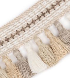 Jamboree Fringe Trim by Christopher Farr Cloth Natural Jamboree Fringe Trim by Christopher Farr Cloth Natural