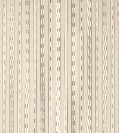 Jamdani Stripe Fabric by Sanderson Gritstone/Oak Jamdani Stripe Fabric by Sanderson Gritstone/Oak