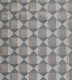 Charleston Fabric by James Hare Blue Charleston Fabric by James Hare Blue