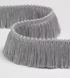 Brush Fringe Trim by James Hare Morandi Grey Brush Fringe Trim by James Hare Morandi Grey