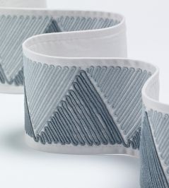Scala Trim by James Hare Blue Scala Trim by James Hare Blue