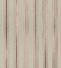 Ceylon Stripe Fabric by James Hare Natural / Dusky Rose Ceylon Stripe Fabric by James Hare Natural / Dusky Rose